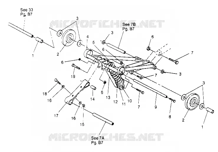 FRONT Drehmomentarm LITE GT 0953133 and  EUROPEAN LITE GT E953133 (4928922892B009)