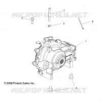 ANTRIEB, FRONT GEARCASE MOUNTING