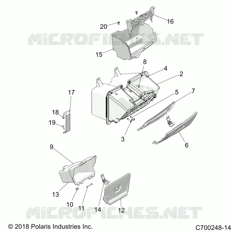 INSTRUMENTENTAFEL STORAGE