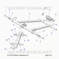 SUSPENSION, FRONT DREHMOMENTARM