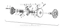 Antriebskupplung ASSEMBLY Sport 400L W958540 (4930133013B011)