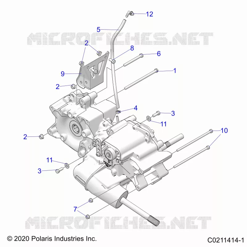 ANTRIEB, MAIN GEARCASE MOUNTING