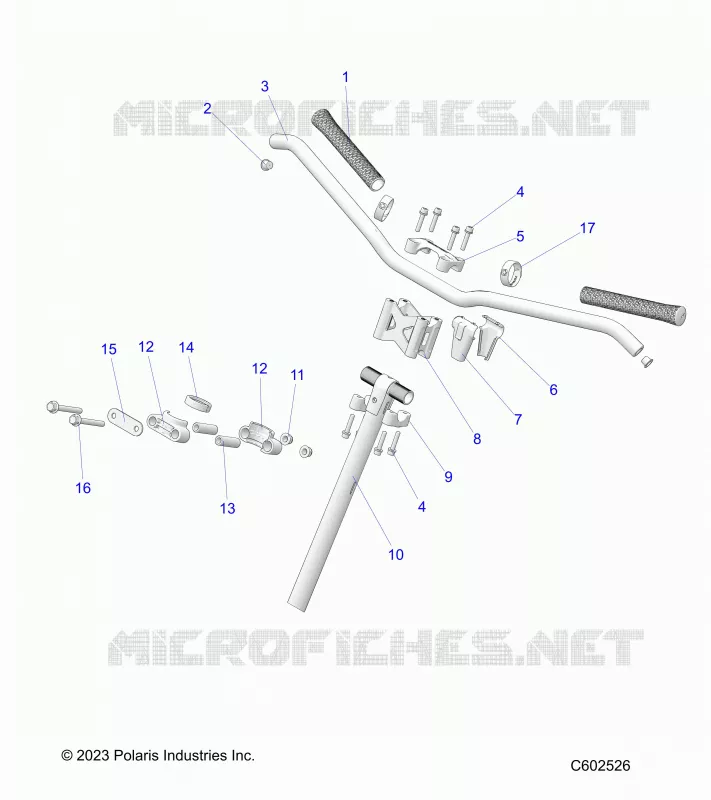 UPPER LENKEN & HANDLEBAR ASM.