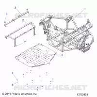 CHASSIS, MAIN RAHMEN