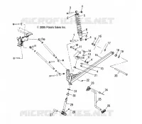 FRONT SUSPENSION AND TRAILING ARM