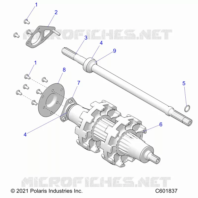 DRIVE TRAIN, JACKSHAFT AND ANTRIEBSWELLE