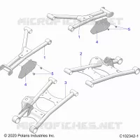 HINTERRADAUFHÃ„NGUNG CONTROL ARMS