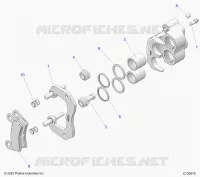 BRAKES, HINTERSATTELS