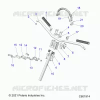 UPPER LENKEN & HANDLEBAR ASM.