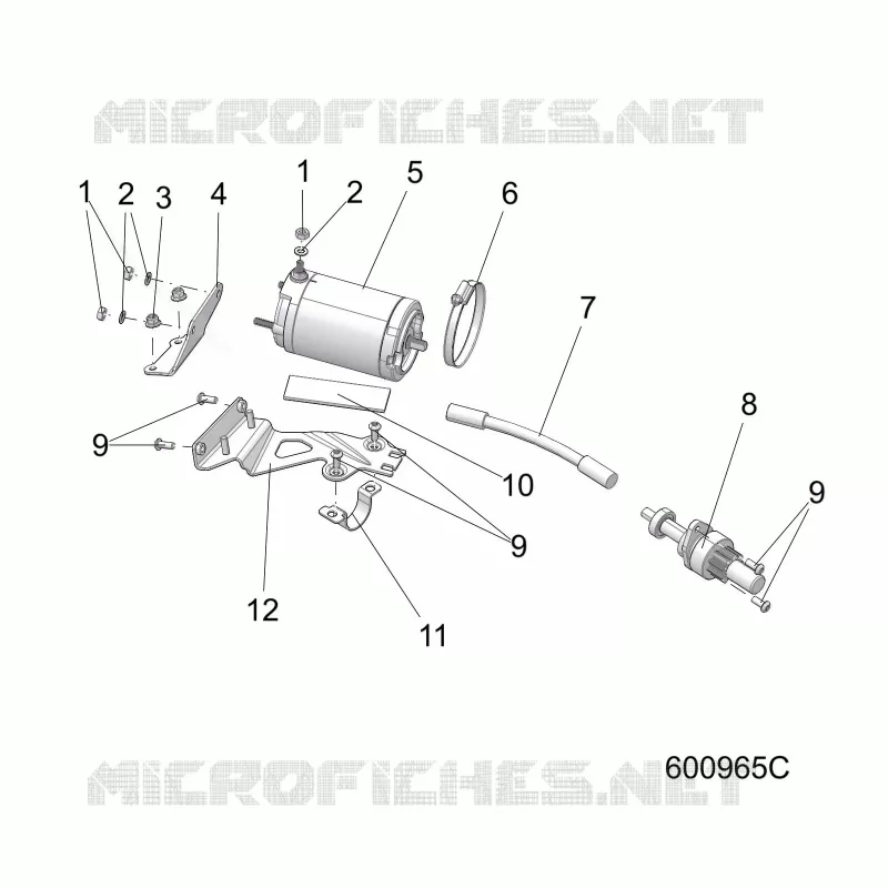 ANLASSER MOTOR