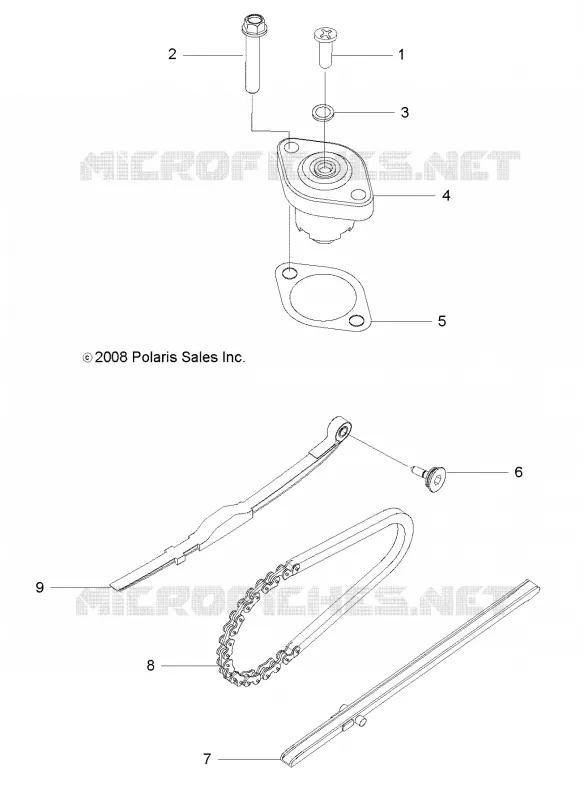 MOTOR, TENSIONER, CAM KETTEN