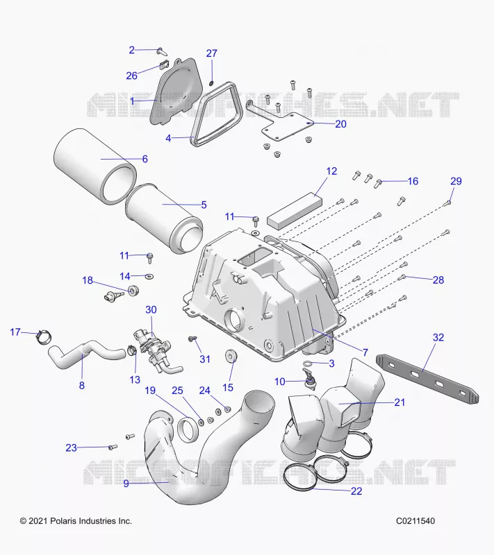 ENGINE, LUFTEINLASS