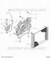 ENGINE, KÃŒHLSYSTEM, RADIATOR, FAN & OVERFLOW BOTTLE