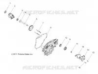 ENGINE, OIL PUMP AND WASSERPUMPE