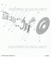 BRAKES, HINTERSATTELS