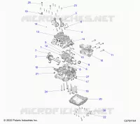 ENGINE, CRANKCASE AND KURBELWELLE