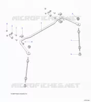 SUSPENSION, REAR STABILISATORSTANGE