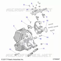 ENGINE, LUFTEINLASS MANIFOLD