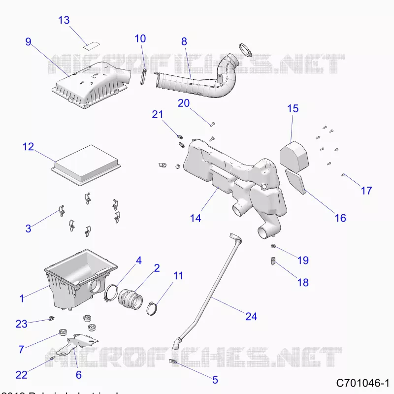 ENGINE, LUFTEINLASS SYSTEM