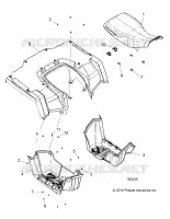 KAROSSERIE HINTEN CAB, SEAT AND FOOTWELLS
