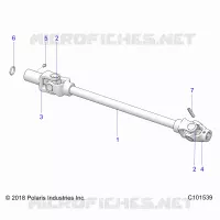 ANTRIEB, FRONT PROP SHAFT