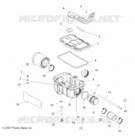 MOTOR, LUFTEINLASS SYSTEM
