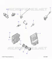 ELEKTRIC, SWITCHES, SENSORS, ECU AND CONTROL MODULES