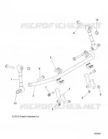 FRONT SUSPENSION, STABILIZER BAR