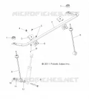 SUSPENSION, STABILISATOR VORN