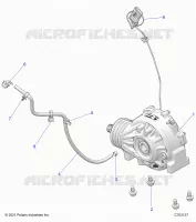 ANTRIEB, FRONT GEARCASE MOUNTING