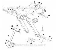 FRONT Drehmomentarm