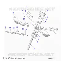 UPPER LENKEN & HANDLEBAR ASM.