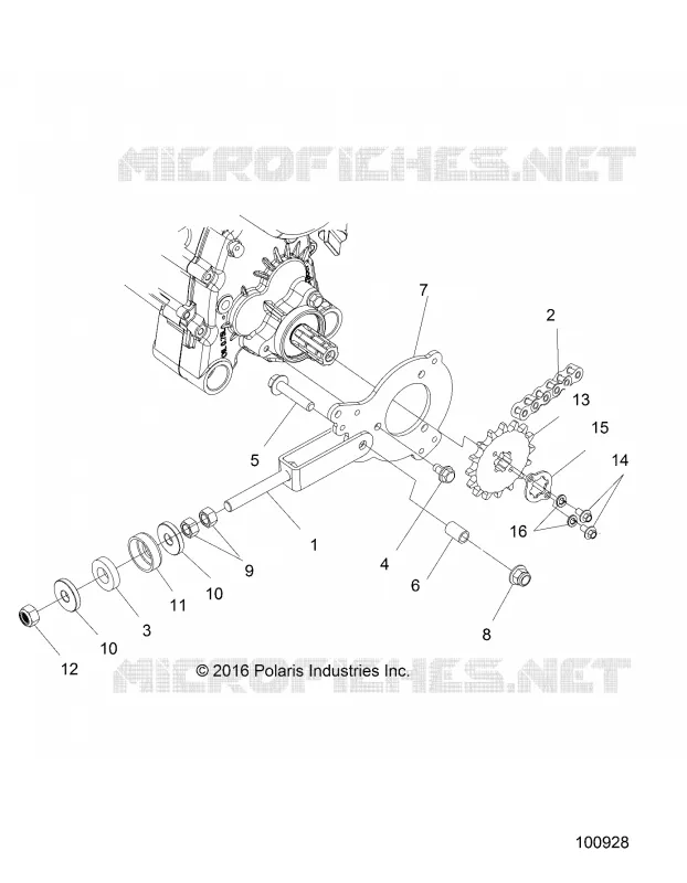 ANTRIEB, CHAIN TENSIONER AND SPROCKET
