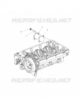 ENGINE, TREIBSTOFF PUMP FITTING COVER