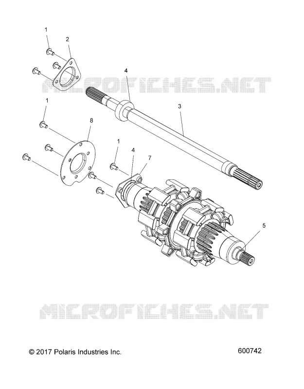DRIVE TRAIN, JACKSHAFT AND ANTRIEBSWELLE
