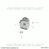 LENKUNG, CONTROLS, LEFT HAND CONTROLS- A21SXN85A4 (C0211245-2)