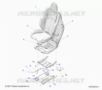 SITZ ASM., DRIVER