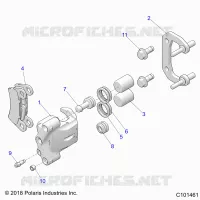 BRAKES, HINTERSATTELS
