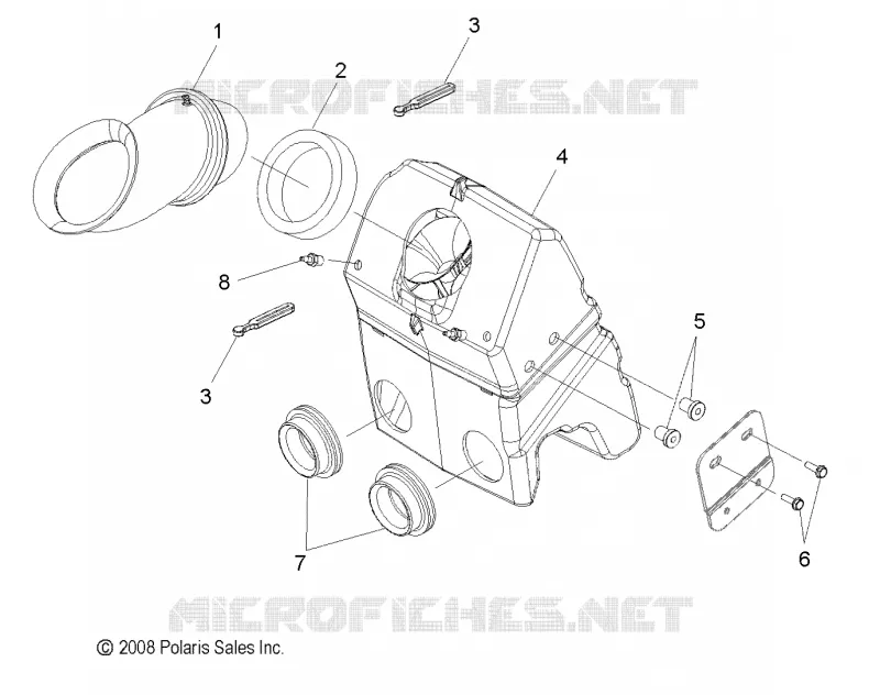 MOTOR, LUFTEINLASS SYSTEM
