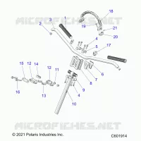 UPPER LENKEN & HANDLEBAR ASM.