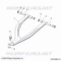 FRONT SUSPENSION CONTROL ARMS UPPER