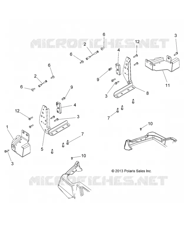 TAILGATE BRACKETS