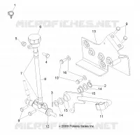 BREMSES, BREMSE PEDAL AND REAR MASTER CYLINDER