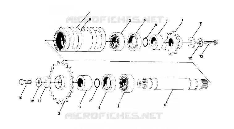 DETAILS-GETRIEBE VORNE ASSEMBLY CENTER TIGHTENER ASSEMBLY-PN 1380023 (4917731773013A)