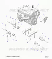 MOTOR, MOUNTING & LONG BLOCK