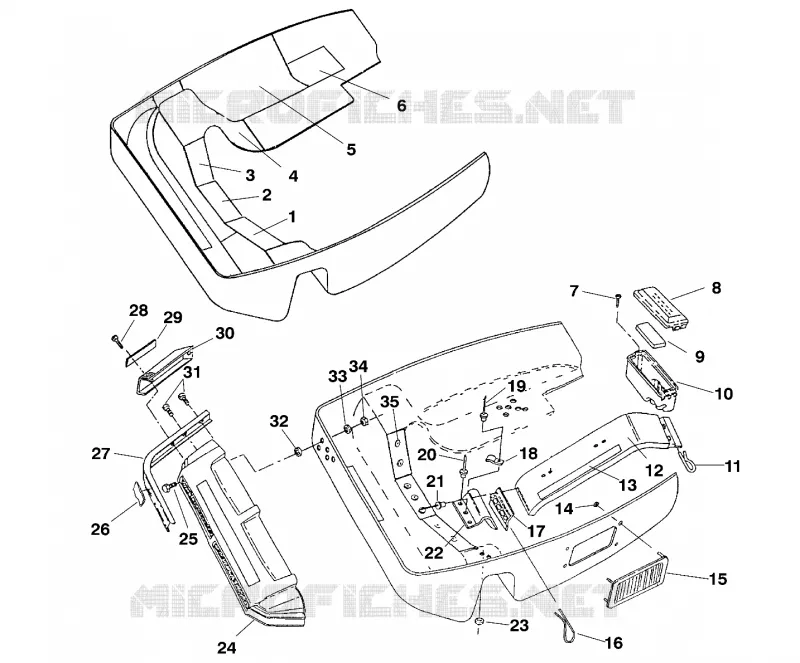 NOSEPAN ASSEMBLY