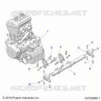 MOTOR, MOUNTING & LONG BLOCK