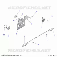 ELEKTRIC, TURN SIGNALS, HORN, AND LICENSE PLATE LIGHT