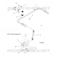SUSPENSION, HINTER STABILISATOR