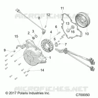 ENGINE, STATOR AND SCHWUNGRAD